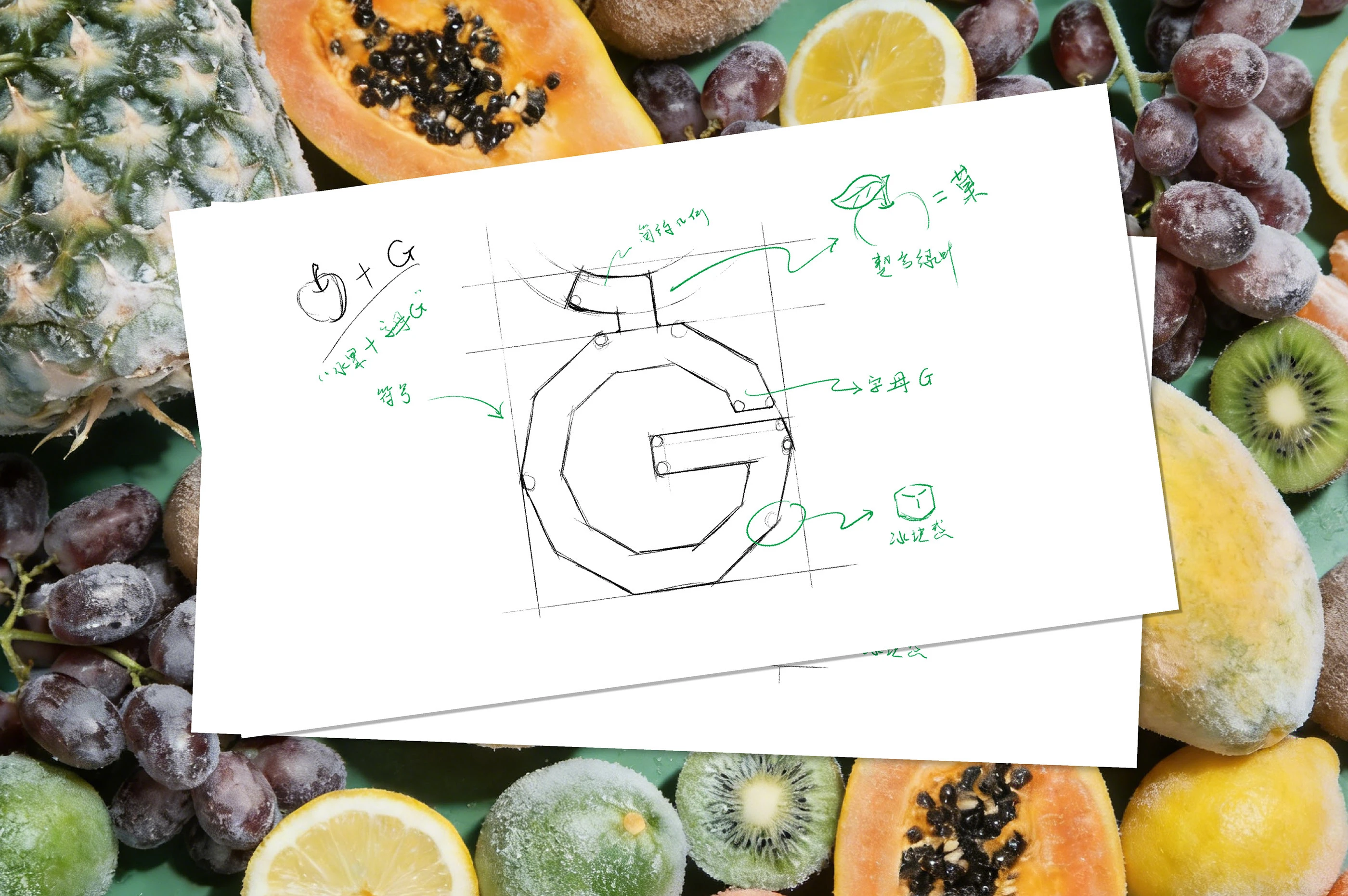激冻的甄小菓|冻果&水果茶品牌设计 visual 9
