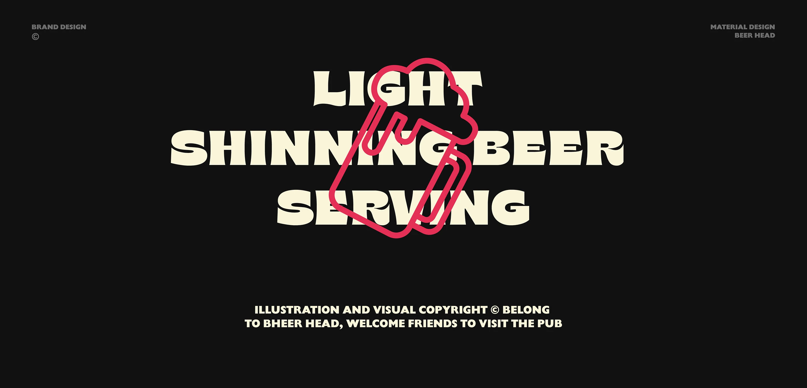 啤酒脑袋Beer Head｜精酿啤酒品牌设计 visual 6