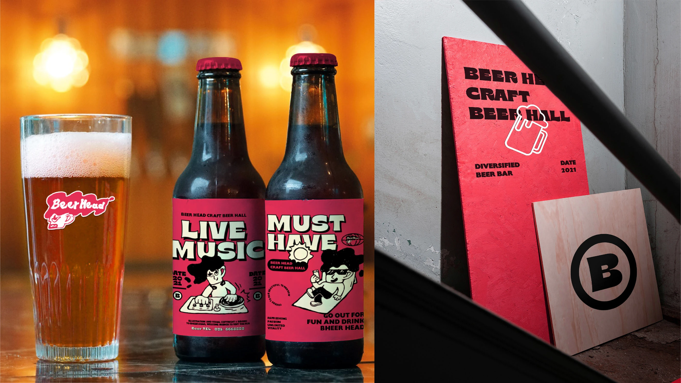 啤酒脑袋Beer Head｜精酿啤酒品牌设计 visual 18