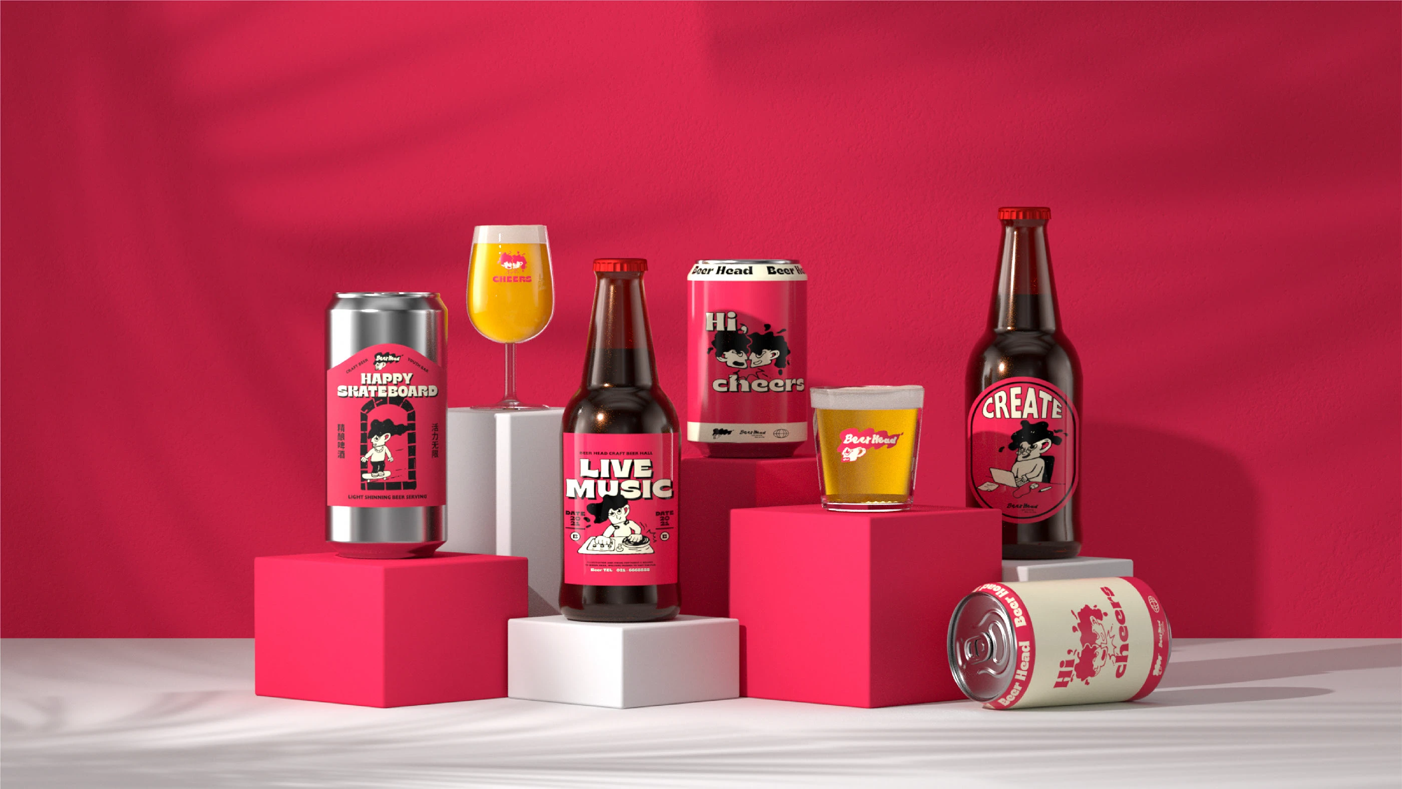 啤酒脑袋Beer Head｜精酿啤酒品牌设计 visual 22