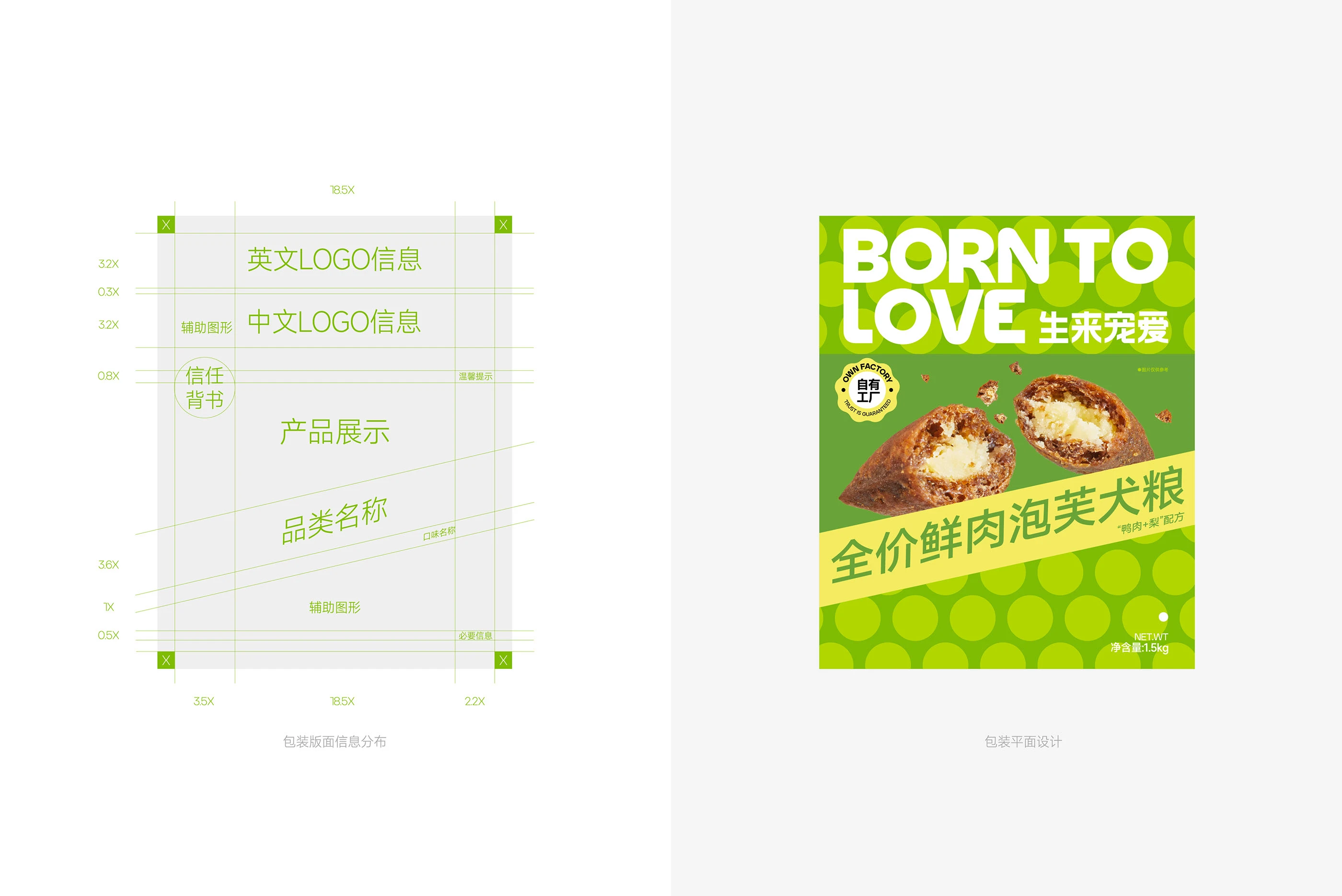 BORN TO LOVE生来宠爱|泡芙宠粮包装设计 visual 7