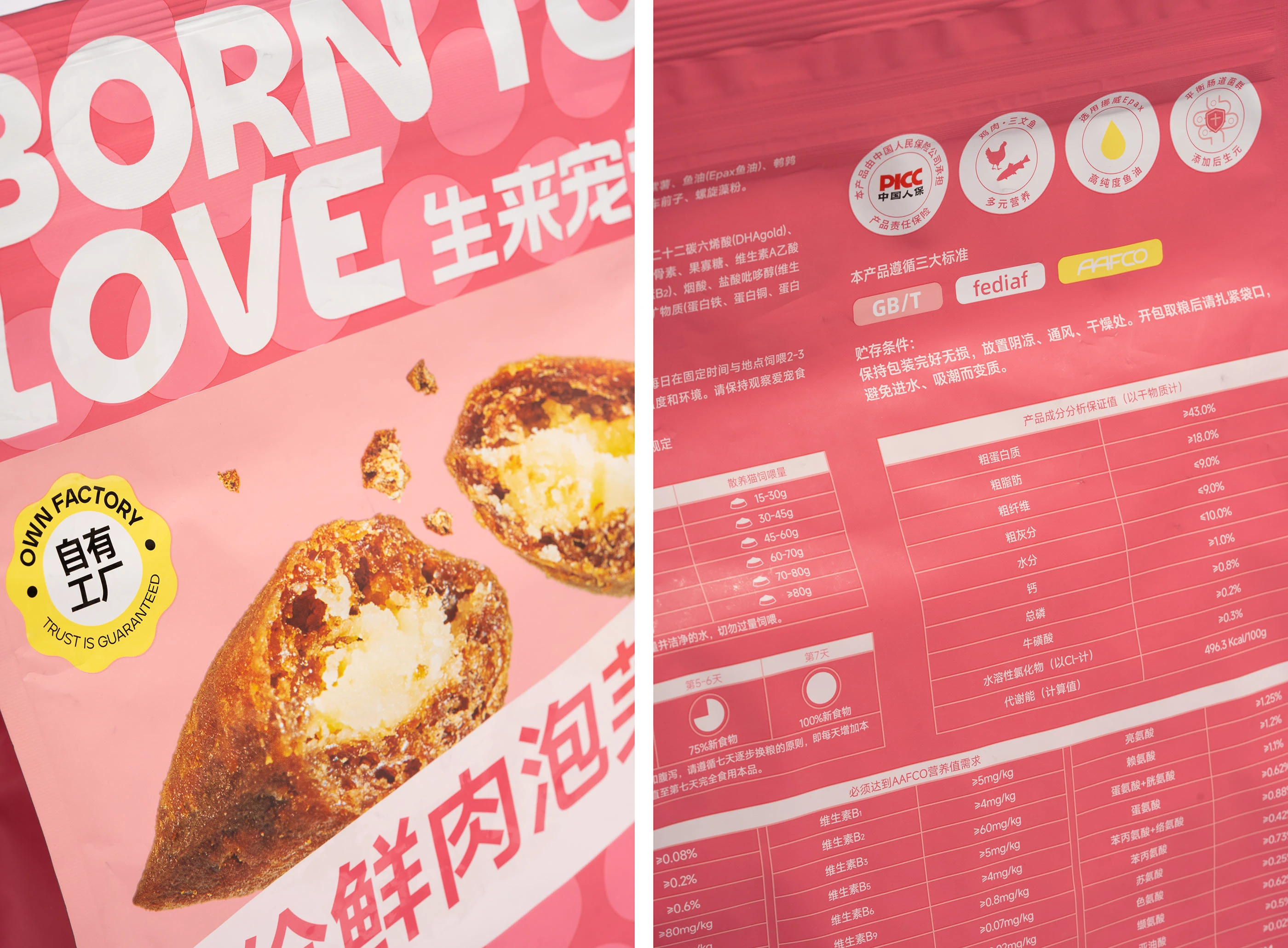 BORN TO LOVE生来宠爱|泡芙宠粮包装设计 visual 16