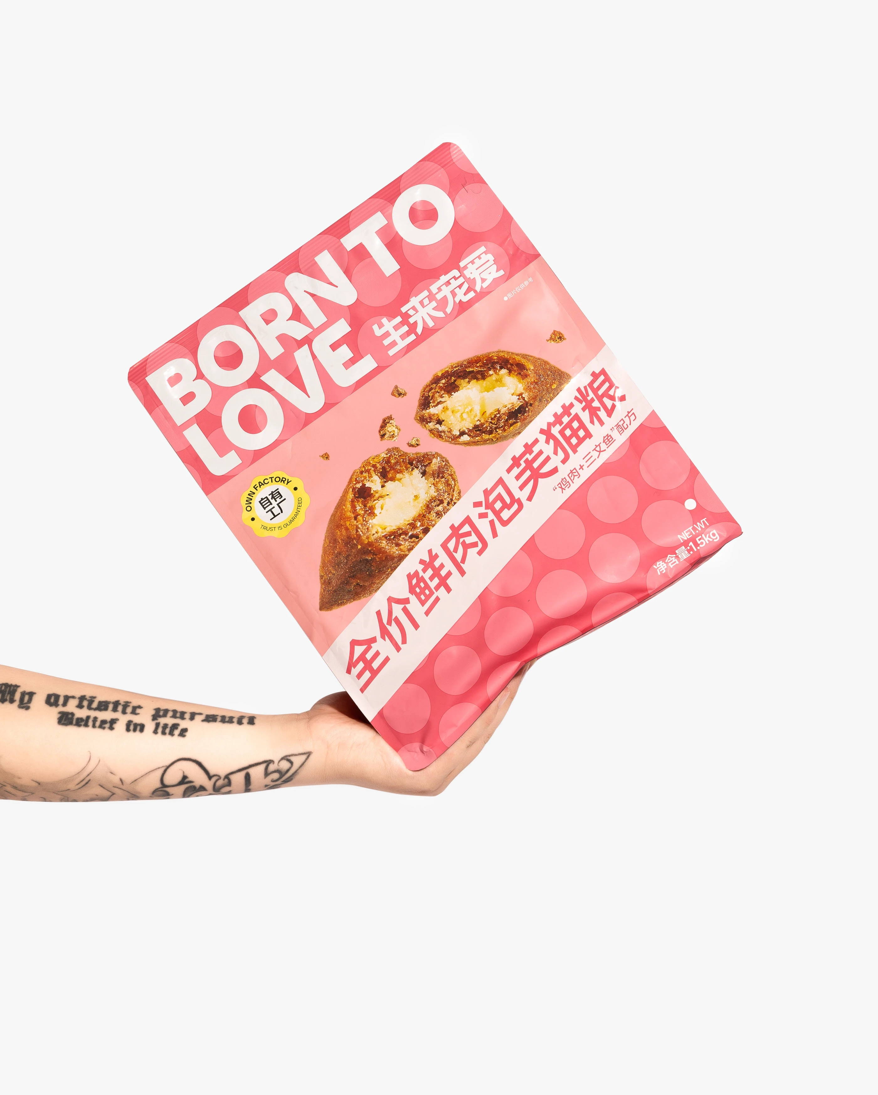 BORN TO LOVE生来宠爱|泡芙宠粮包装设计 visual 20
