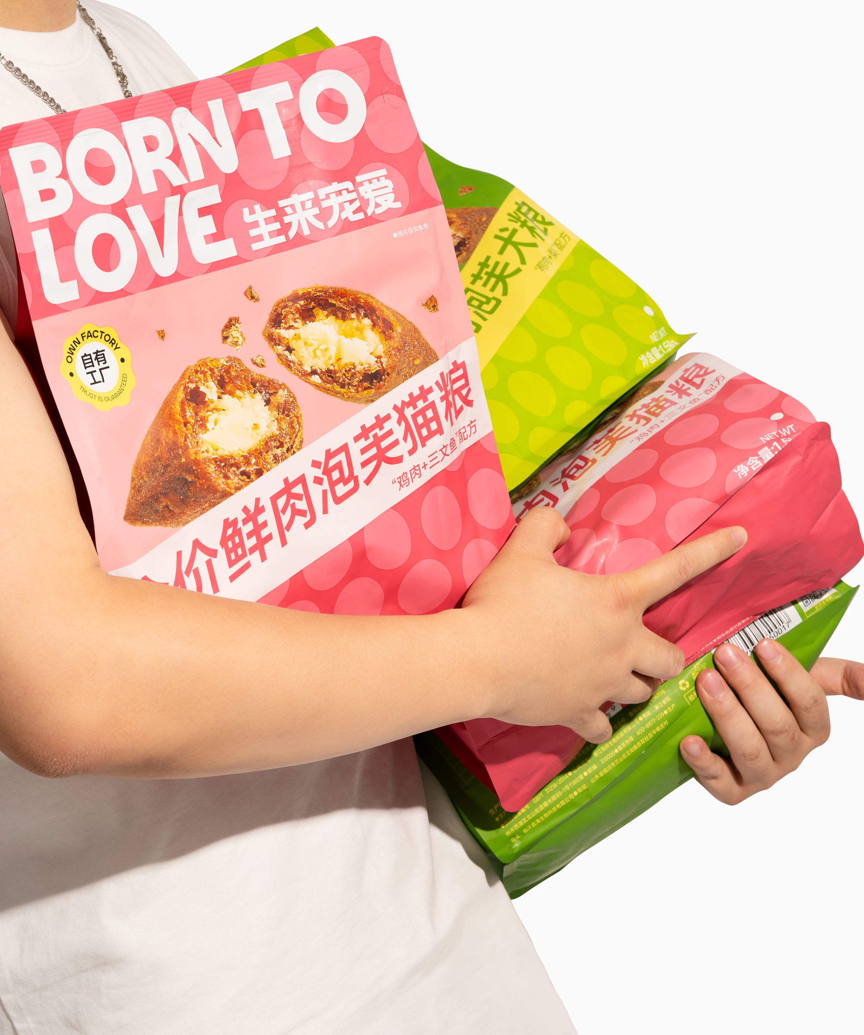 BORN TO LOVE生来宠爱|泡芙宠粮包装设计 visual 27