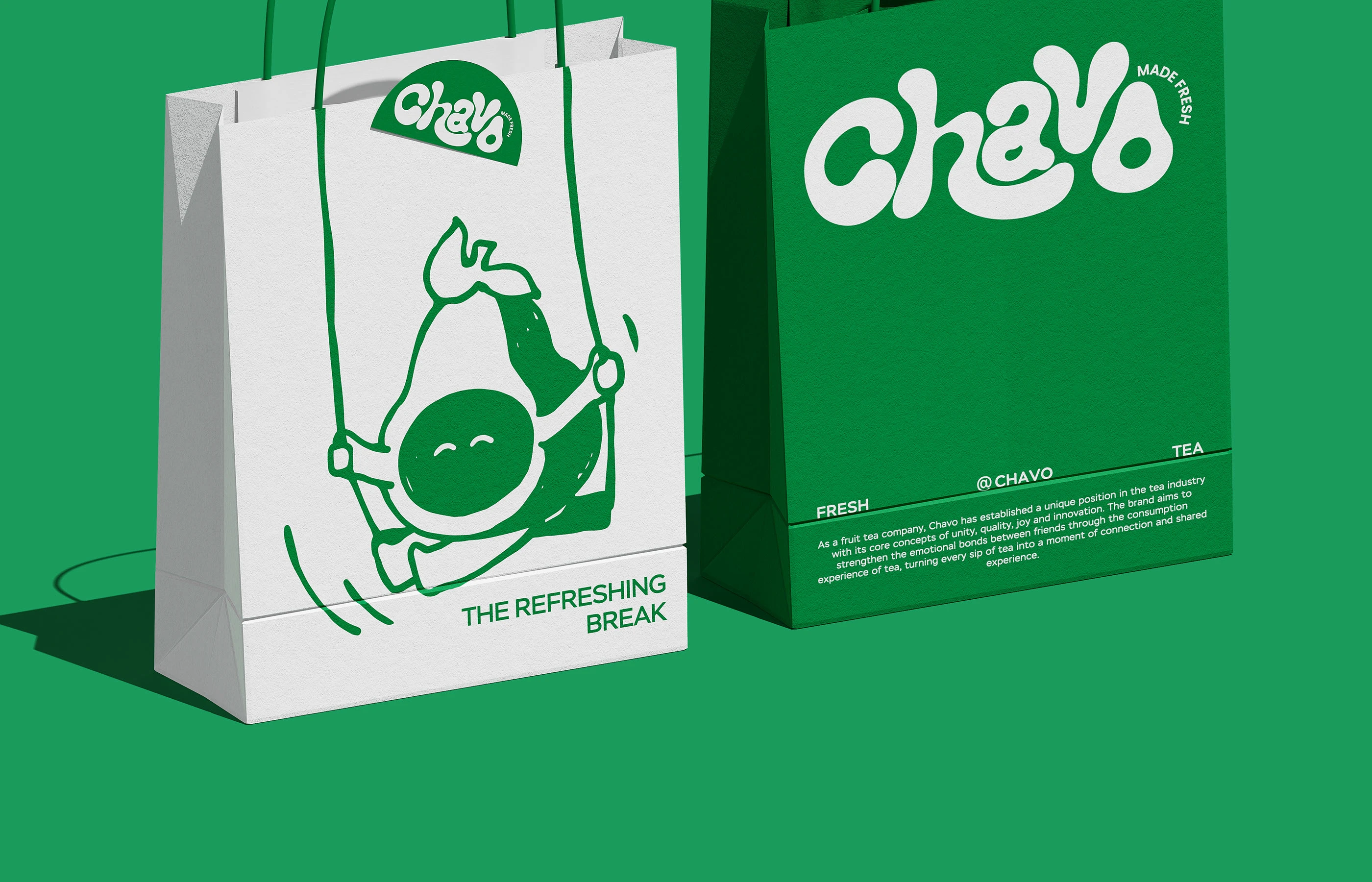 Chavo｜果汁茶饮品牌设计 visual 18