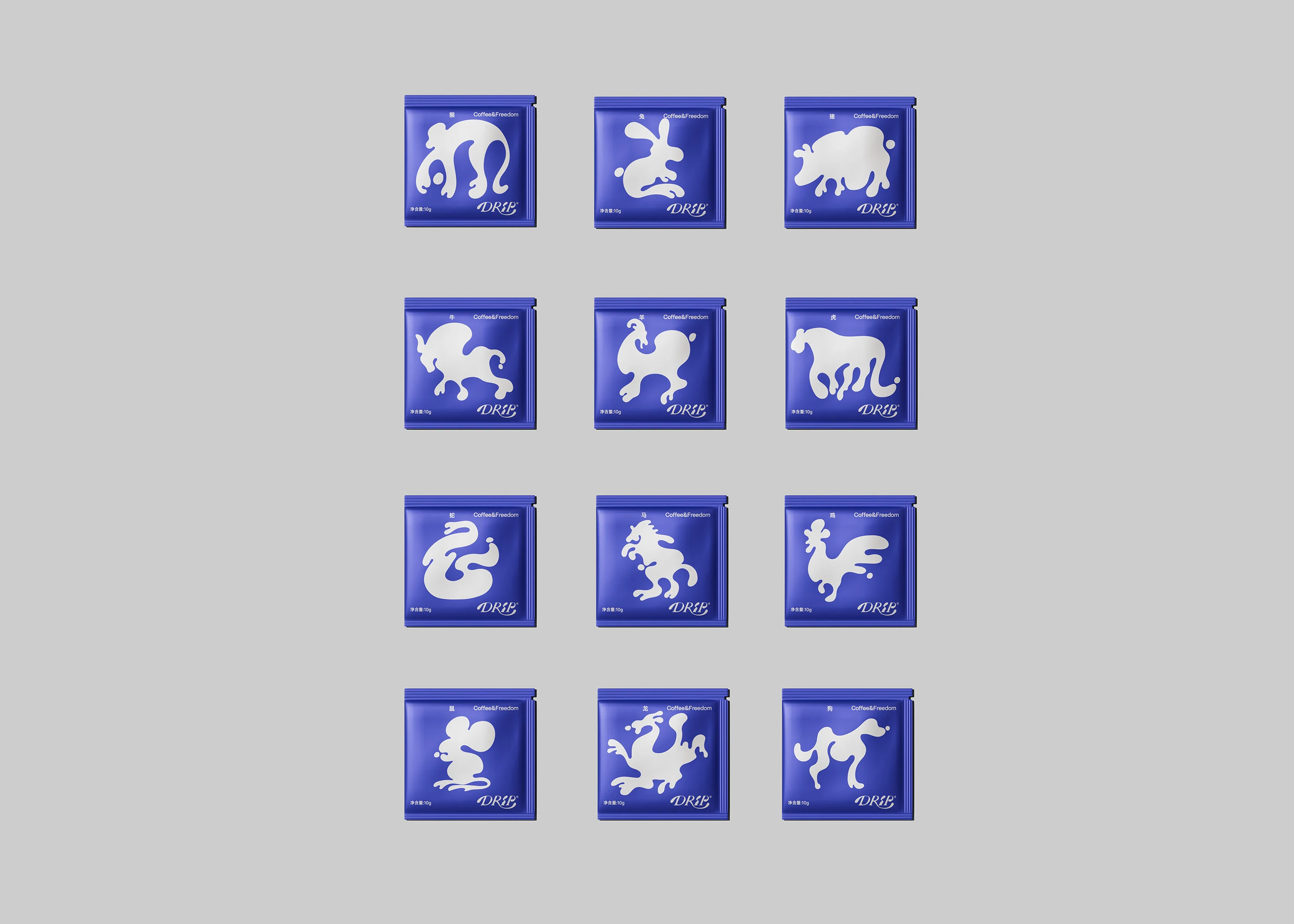 DRIP水滴|挂耳咖啡包装设计 visual 15