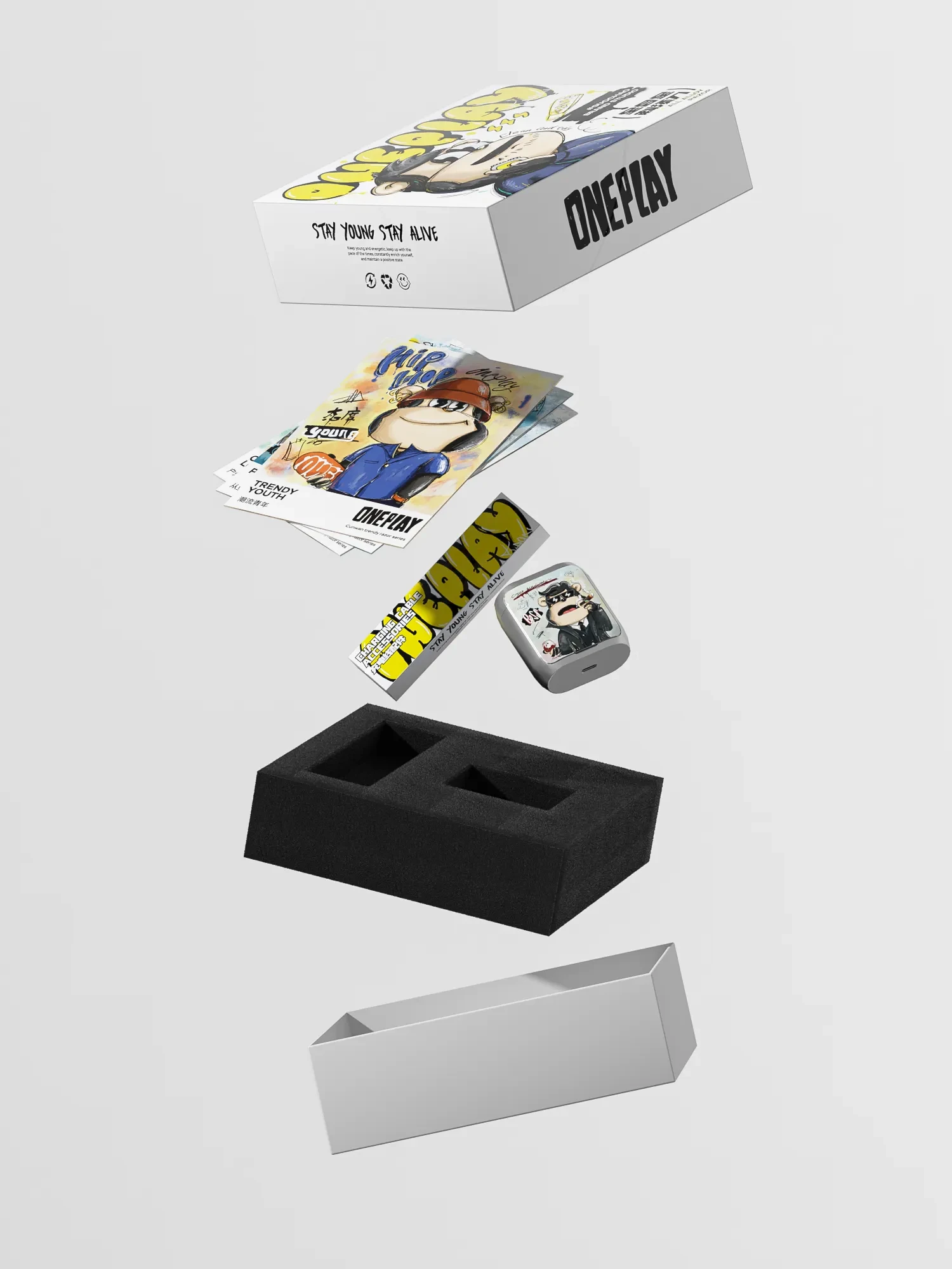 ONEPLAY｜剃须刀包装设计 visual 11