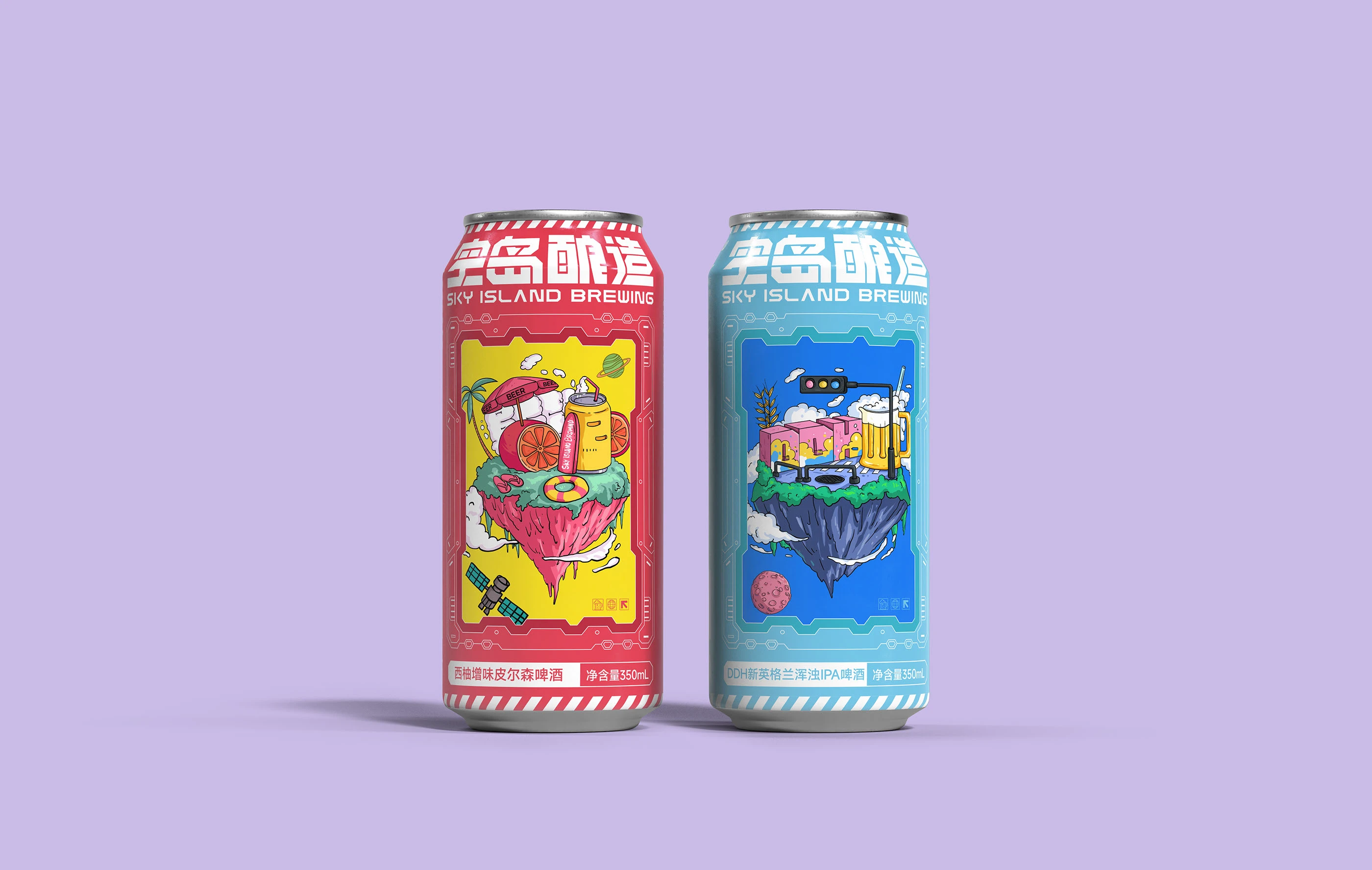 空岛酿造｜精酿啤酒包装设计 visual 17