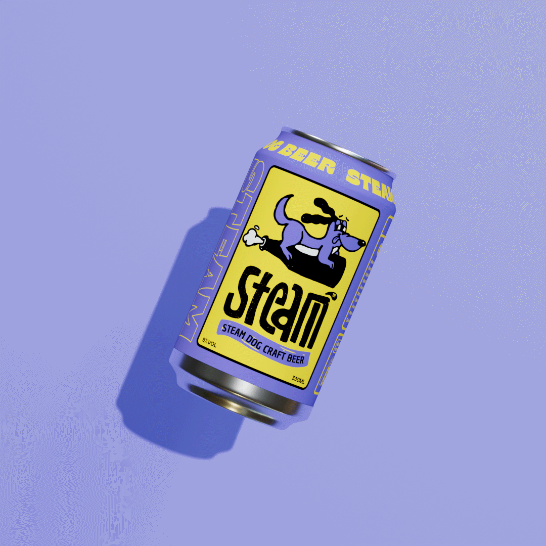Steam|精酿啤酒包装设计 visual 6