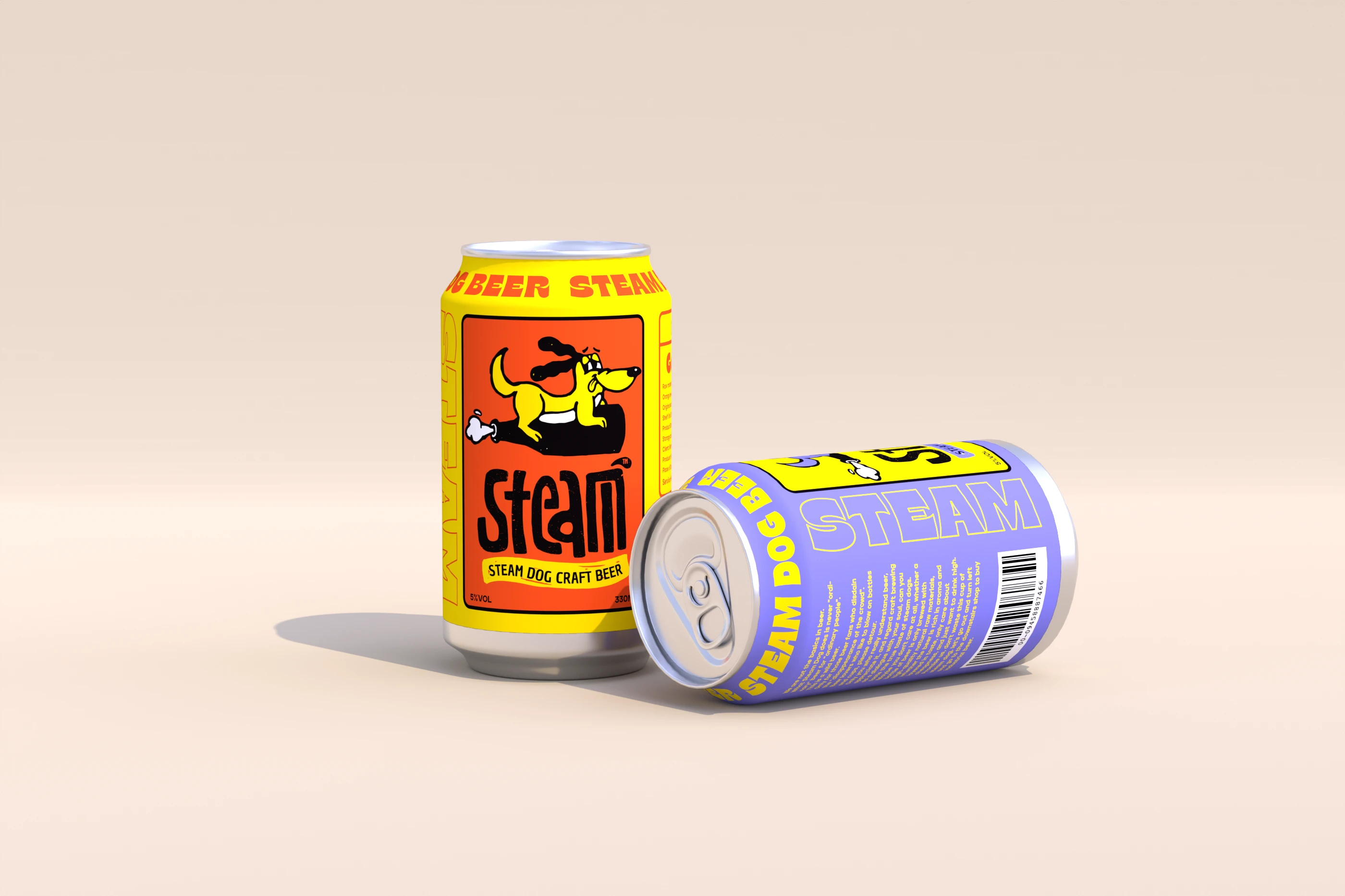 Steam|精酿啤酒包装设计 visual 7
