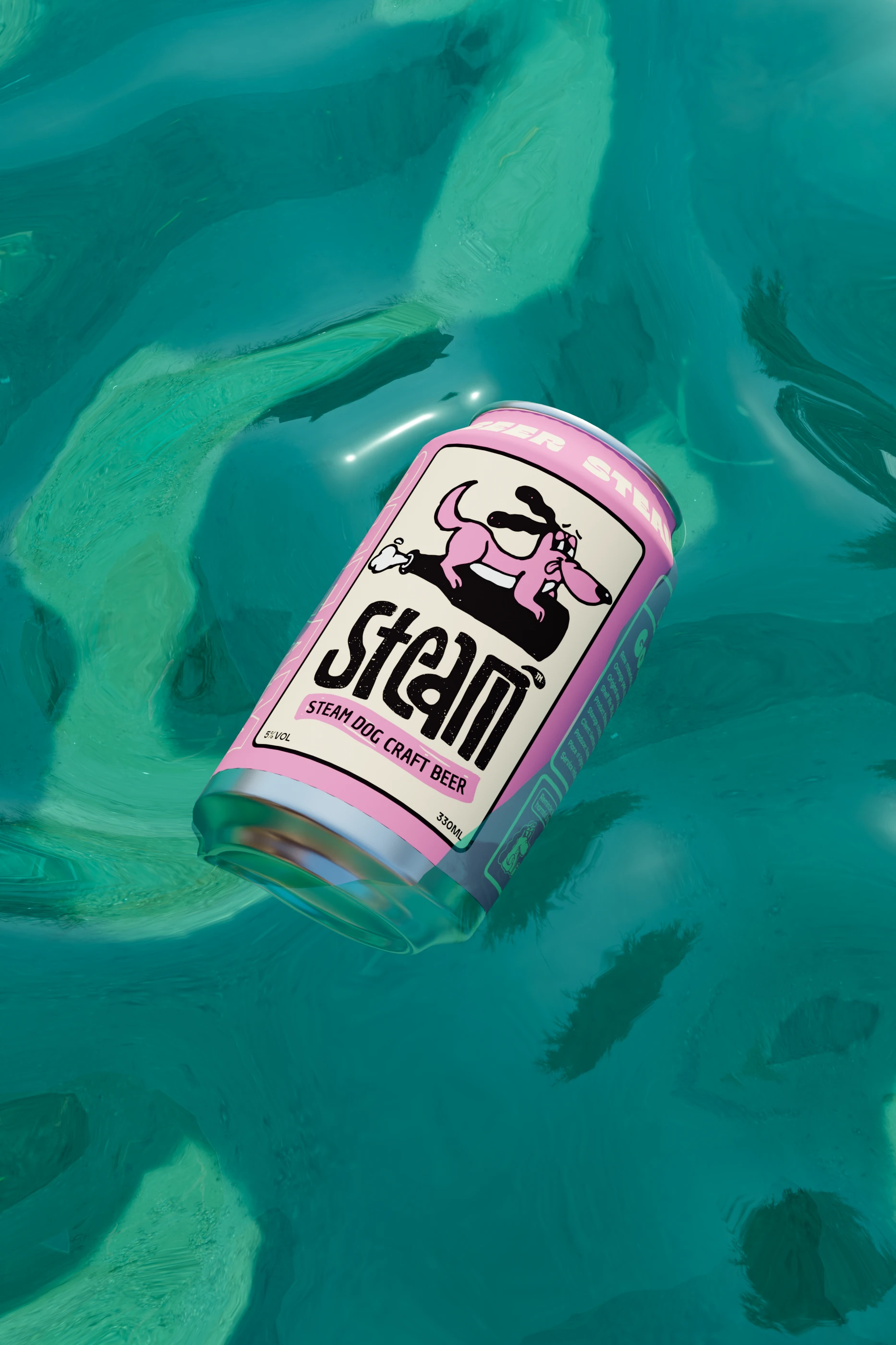 Steam|精酿啤酒包装设计 visual 12