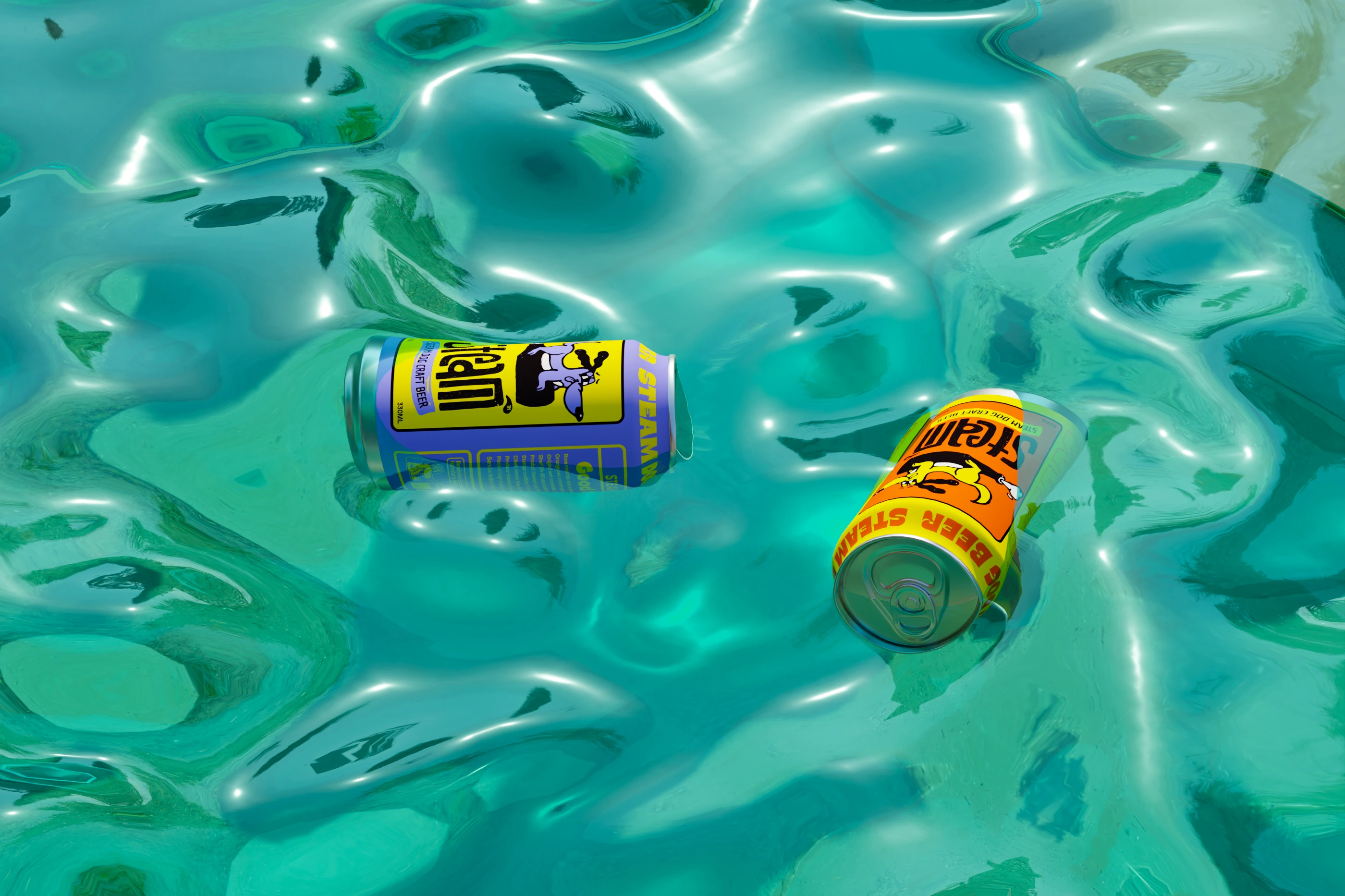 Steam|精酿啤酒包装设计 visual 14