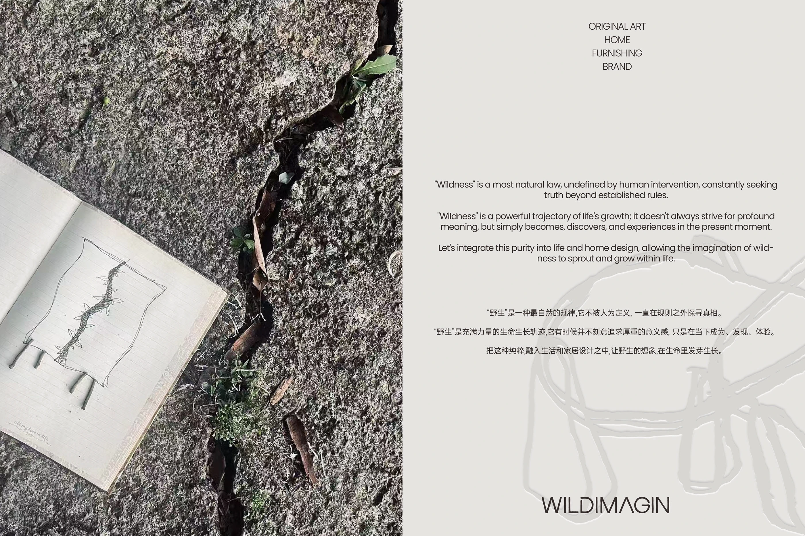野&WILDIMAGIN｜家居品牌设计 visual 3