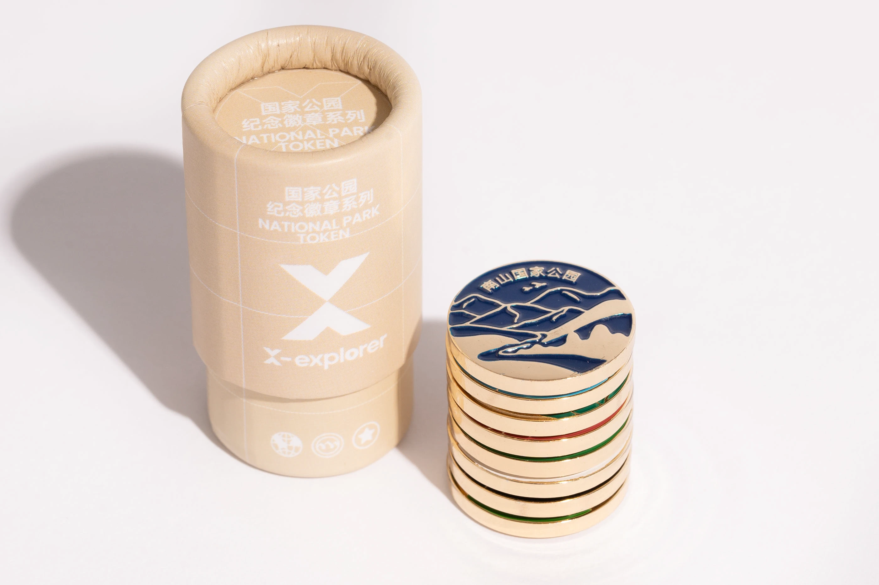 X-explorer|足迹地图徽章包装设计 visual 23